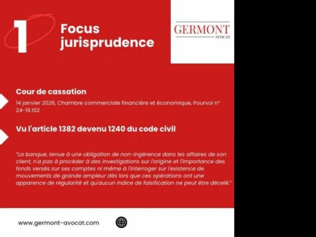 Jurisprudence sur la responsabilité des banques
